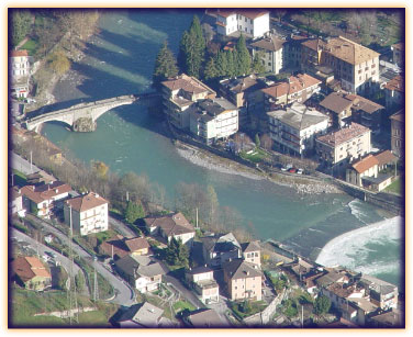 Il Ponte Vecchio e la diga