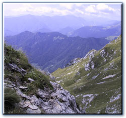 Panoramica sulla bassa valle